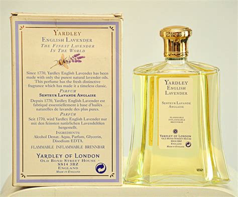 english lavender perfume by yardley.